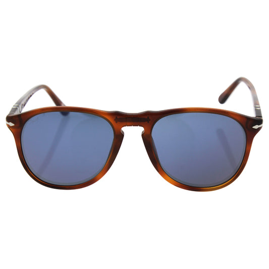 Persol PO9649S 96-56 - Terra di Siena-Blue by Persol for Men - 52-18-145 mm Sunglasses