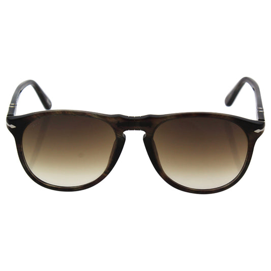 Persol PO9649S 972-51 - Havana Brown Smoke-Brown Gradient by Persol for Men - 52-18-145 mm Sunglasses