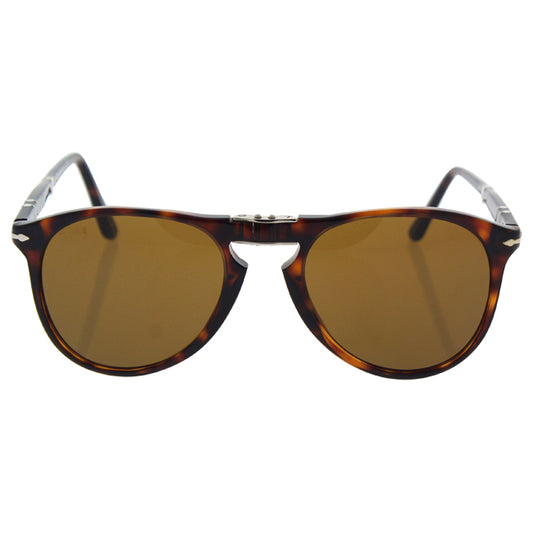 Persol PO9714S 24-33 - Havana-Brown by Persol for Men - 52-20-140 mm Sunglasses