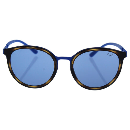 Polo Ralph Lauren PH 3104 9318-72 - Matte Royal Blue-Light Blue by Ralph Lauren for Men - 50-18-140 mm Sunglasses