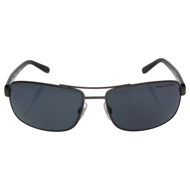 Polo Ralph Lauren PH 3095 9050-81 - Matte Gunmetal-Grey Polarized by Ralph Lauren for Men - 63-16-130 mm Sunglasses