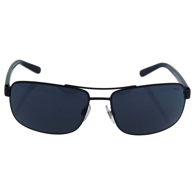 Polo Ralph Lauren PH 3095 9119-87 - Matte Navy Blue-Grey Blue by Ralph Lauren for Men - 63-16-130 mm Sunglasses