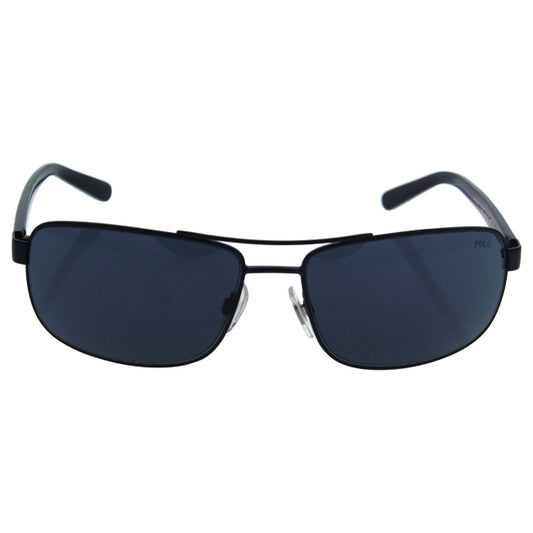 Polo Ralph Lauren PH 3095 9119-87 - Matte Navy Blue-Grey Blue by Ralph Lauren for Men - 63-16-130 mm Sunglasses