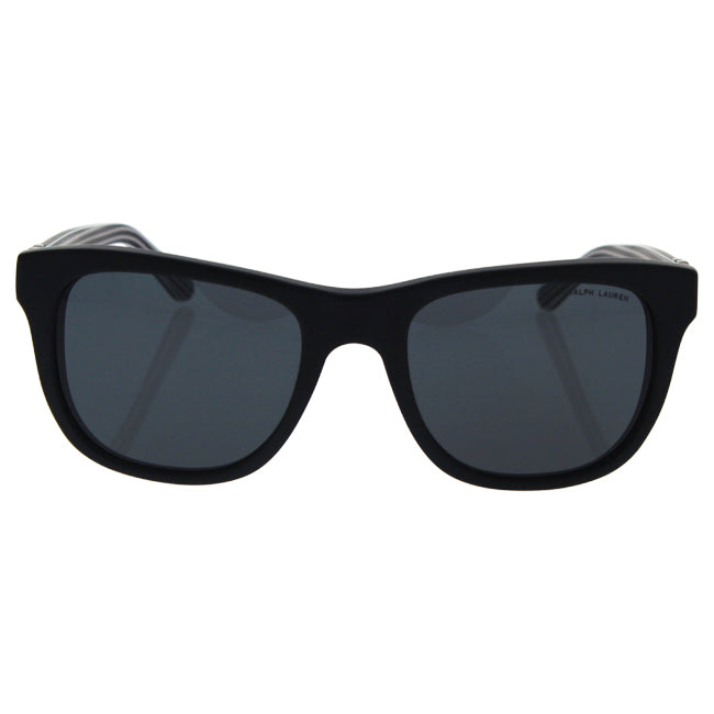 Polo Ralph Lauren PH 4090 5461/87 - Matte Black/Grey by Ralph Lauren for Men - 54-20-140 mm Sunglasses