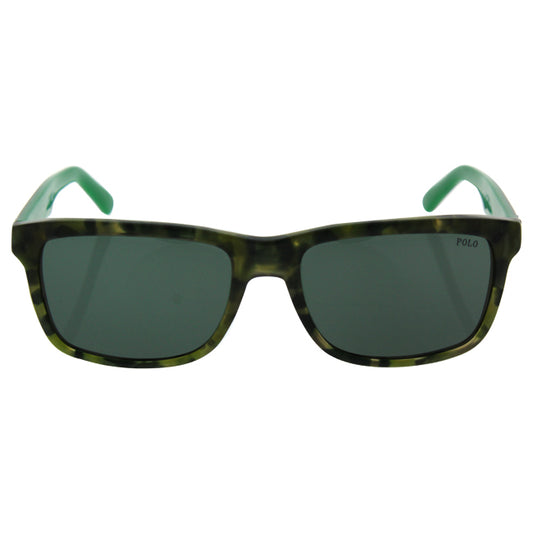 Polo Ralph Lauren PH 4098 5436-71 - Vintage Camou Tortoise-Green by Ralph Lauren for Men - 57-18-145 mm Sunglasses