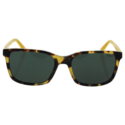 Polo Ralph Lauren PH 4103 5548-71 - Havana Yellow-Black by Ralph Lauren for Men - 56-19-145 mm Sunglasses