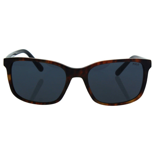 Polo Ralph Lauren PH 4103 5549-87 - Jerry Tortoise-Grey Blue by Ralph Lauren for Men - 56-19-145 mm Sunglasses