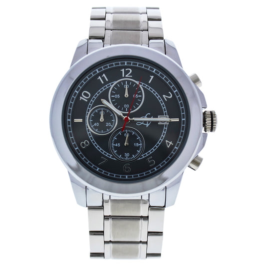 LV1011 Silver Stainless Steel Bracelet Watch by Louis Villiers for Men - 1 Pc Watch
