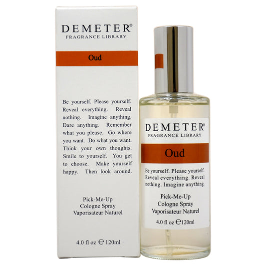 Oud by Demeter for Unisex - 4 oz Cologne Spray