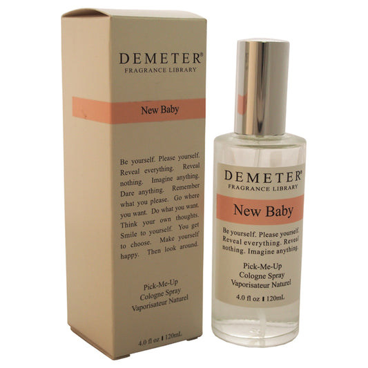 New Baby by Demeter for Unisex - 4 oz Cologne Spray