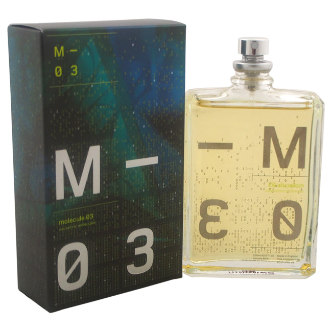 Molecule 03 by Escentric Molecules for Unisex - 3.5 oz EDT Spray