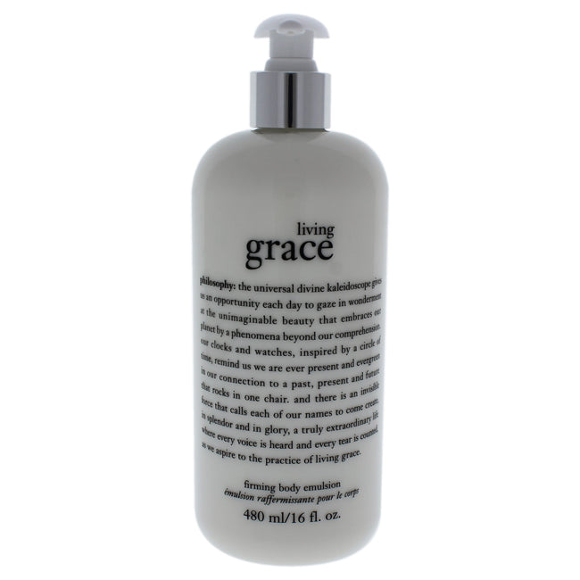 Living Grace Firming Body Emulsion by Philosophy for Unisex - 16 oz Body Emulsion