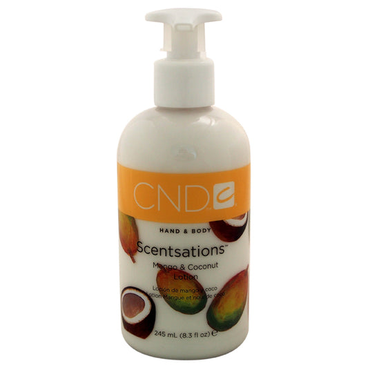 Scentsations - Mango & Coconut by CND for Unisex - 8.3 oz Hand & Body Lotion