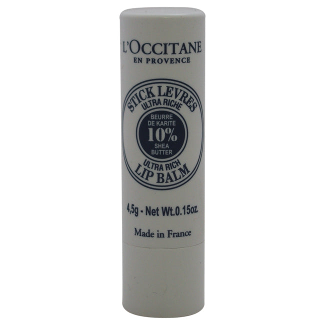 Shea Butter Lip Balm Stick by LOccitane for Unisex - 0.15 oz Lip Balm