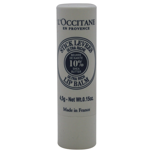Shea Butter Lip Balm Stick by LOccitane for Unisex - 0.15 oz Lip Balm