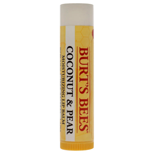 Coconut and Pear Moisturizing Lip Balm by Burts Bees for Unisex - 0.15 oz Lip Balm