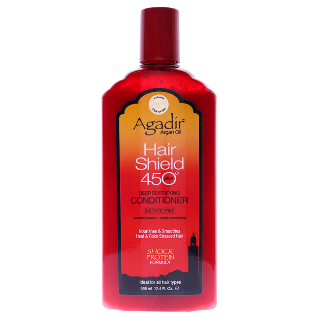 Argan Oil Hair Shield 450 Deep Fortifying Conditioner by Agadir for Unisex - 12.4 oz Conditioner