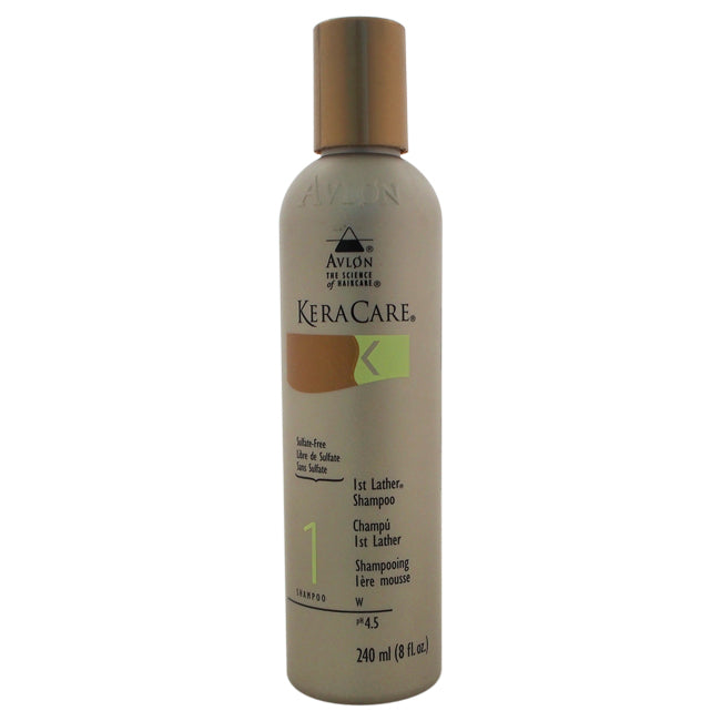KeraCare 1st Lather Shampoo Sulfate Free by Avlon for Unisex - 8 oz Shampoo