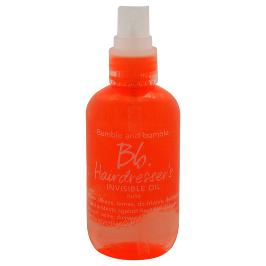 Bumble and Bumble Hairdressers Invisible Oil by Bumble and Bumble for Unisex - 3.4 oz Oil