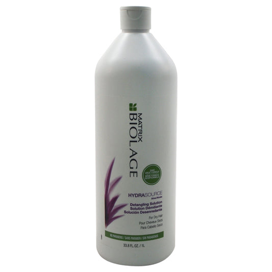 Biolage HydraSource Detangling Solution by Matrix for Unisex - 33.8 oz Detangler