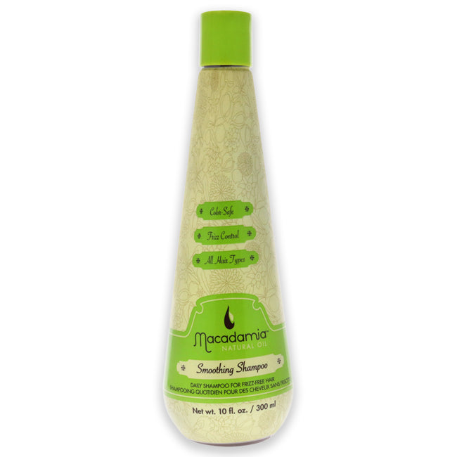 Natural Oil Smoothing Shampoo by Macadamia Oil for Unisex - 10 oz Shampoo