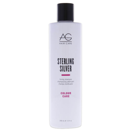 Sterling Silver Toning Shampoo by AG Hair Cosmetics for Unisex - 10 oz Shampoo