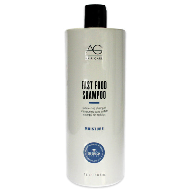 Fast Food Sulfate-Free shampoo by AG Hair Cosmetics for Unisex - 33.8 oz Shampoo