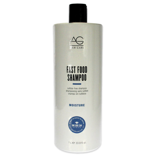 Fast Food Sulfate-Free shampoo by AG Hair Cosmetics for Unisex - 33.8 oz Shampoo