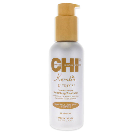 Keratin K-Trix 5 Smoothing Treatment by CHI for Unisex - 3.92 oz Treatment