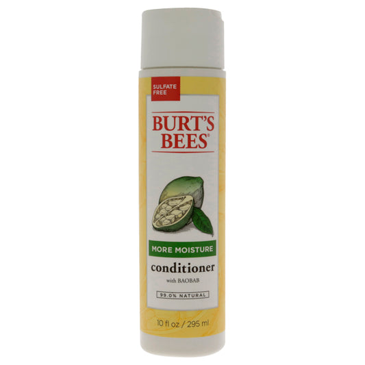 More Moisture Baobab Conditioner by Burts Bees for Unisex - 10 oz Conditioner