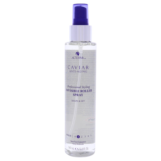 Caviar Anti-Aging Professional Styling Invisible Roller Spray by Alterna for Unisex - 5 oz Hairspray