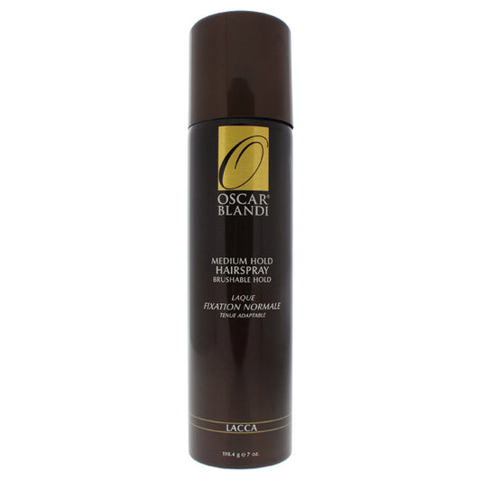 Lacca Medium Hold by Oscar Blandi for Unisex - 7 oz Hairspray