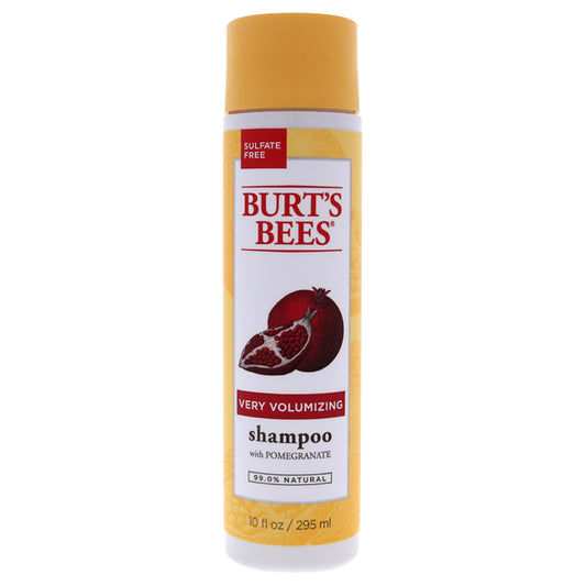 Very Volumizing Pomegranate by Burts Bees for Unisex - 10 oz Shampoo