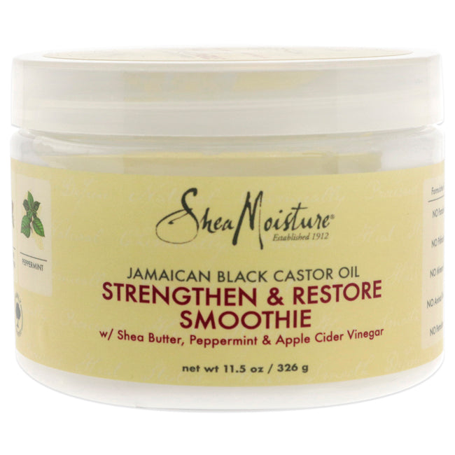Jamaican Black Castor Oil Strengthen and Restore Smoothie Cream by Shea Moisture for Unisex - 11.5 oz Cream