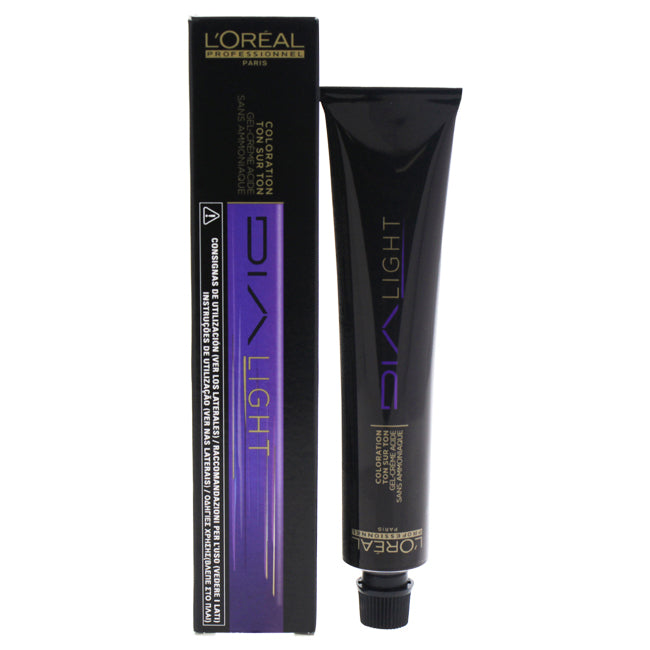 Dia Light - 5.07 Natural Matte-Light Brown by LOreal Professional for Unisex - 1.7 oz Hair Color