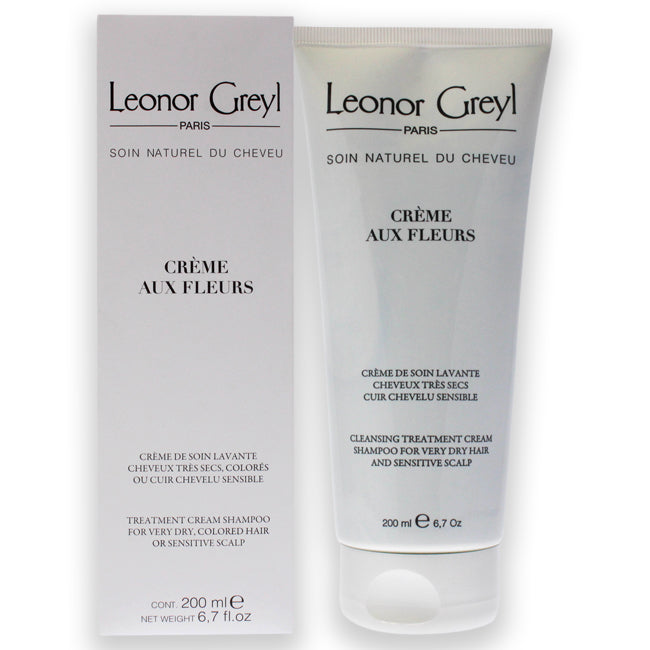 Creme Aux Fleurs Treatment Cream Shampoo by Leonor Greyl for Unisex - 6.7 oz Shampoo
