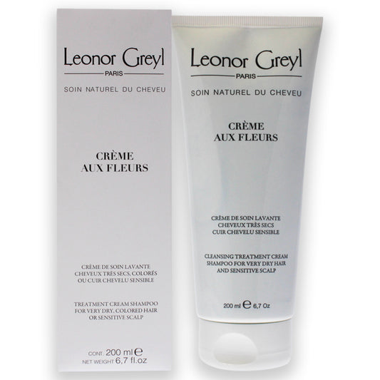 Creme Aux Fleurs Treatment Cream Shampoo by Leonor Greyl for Unisex - 6.7 oz Shampoo