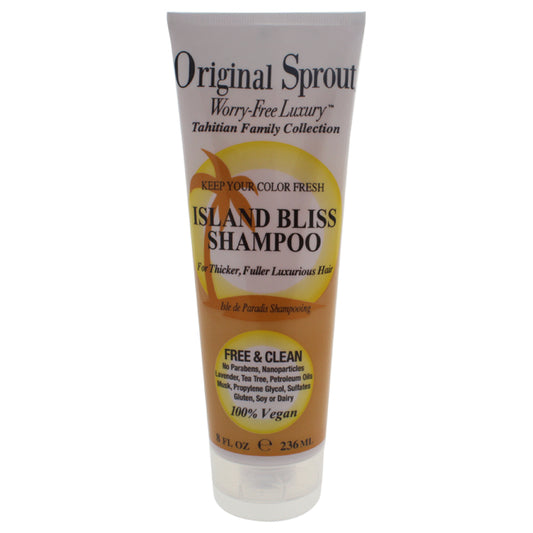 Island Bliss Shampoo by Original Sprout for Unisex - 8 oz Shampoo