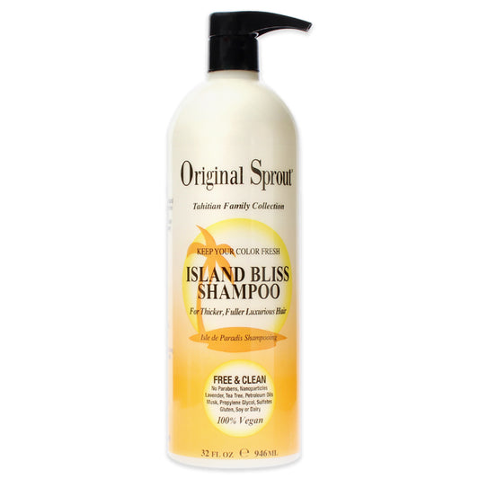 Island Bliss Shampoo by Original Sprout for Unisex - 32 oz Shampoo