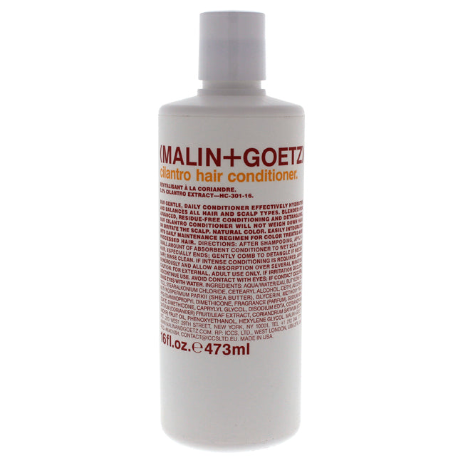 Cilantro Hair Conditioner by Malin + Goetz for Unisex - 16 oz Conditioner