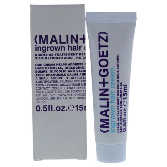 Ingrown Hair Cream by Malin + Goetz for Unisex - 0.5 oz Cream