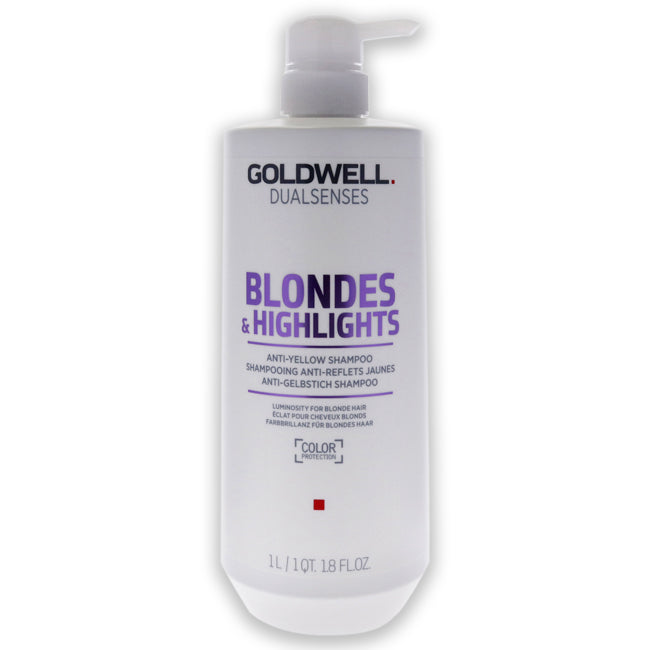Dualsenses Blondes and Highlights Shampoo by Goldwell for Unisex - 34 oz Shampoo