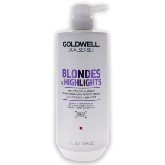 Dualsenses Blondes and Highlights Shampoo by Goldwell for Unisex - 34 oz Shampoo