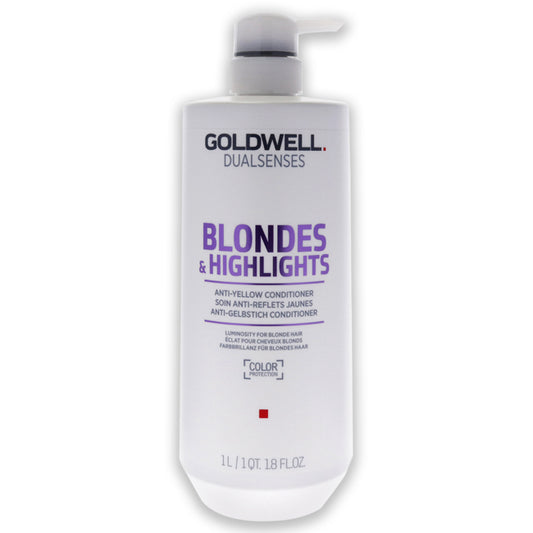Dualsenses Blondes and Highlights Conditioner by Goldwell for Unisex - 34 oz Conditioner