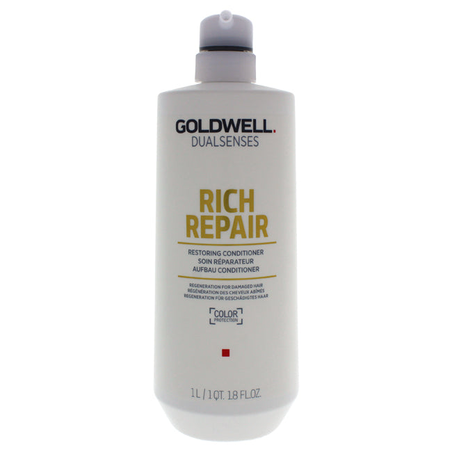Dualsenses Rich Repair Conditioner by Goldwell for Unisex - 34 oz Conditioner
