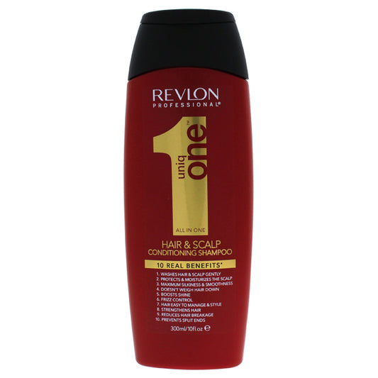 Uniq One Hair Scalp Conditioning Shampoo by Revlon for Unisex - 10 oz Shampoo