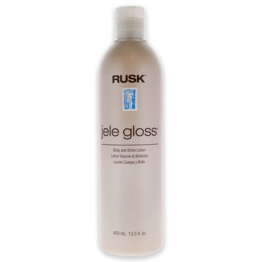Jele Gloss Body and Shine Lotion by Rusk for Unisex - 13.5 oz Lotion