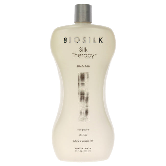 Silk Therapy Shampoo by Biosilk for Unisex - 34 oz Shampoo