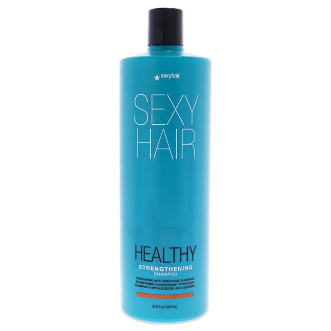 Healthy Sexy Hair Strengthening Shampoo by Sexy Hair for Unisex - 33.8 oz Shampoo