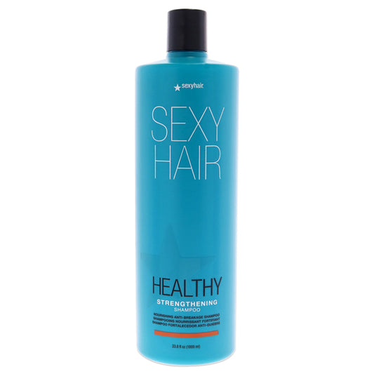 Healthy Sexy Hair Strengthening Shampoo by Sexy Hair for Unisex - 33.8 oz Shampoo